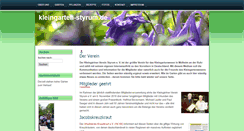 Desktop Screenshot of kleingarten-styrum.de